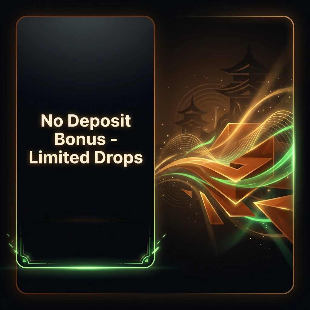 No Deposit Bonus - Limited Drops