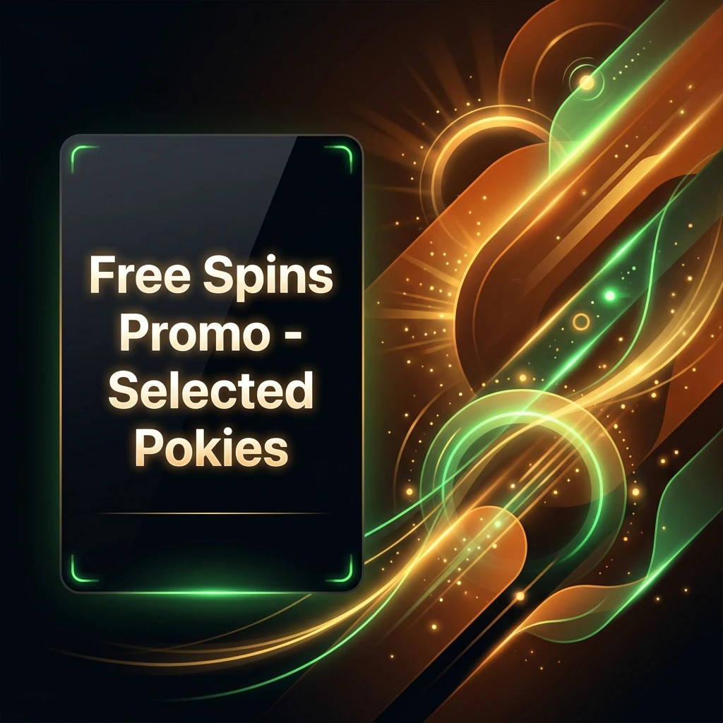Free Spins Promo - Selected Pokies